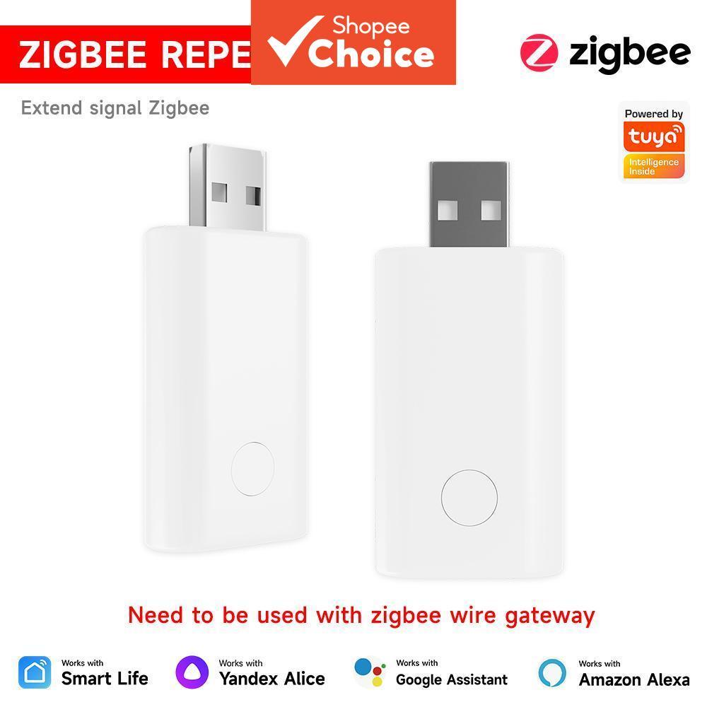 เครื่องทวนสัญญาณ Tuya Zigbee ที่ช่วยขยายสัญญาณผ่านผนังและรองรับ Home Assistant