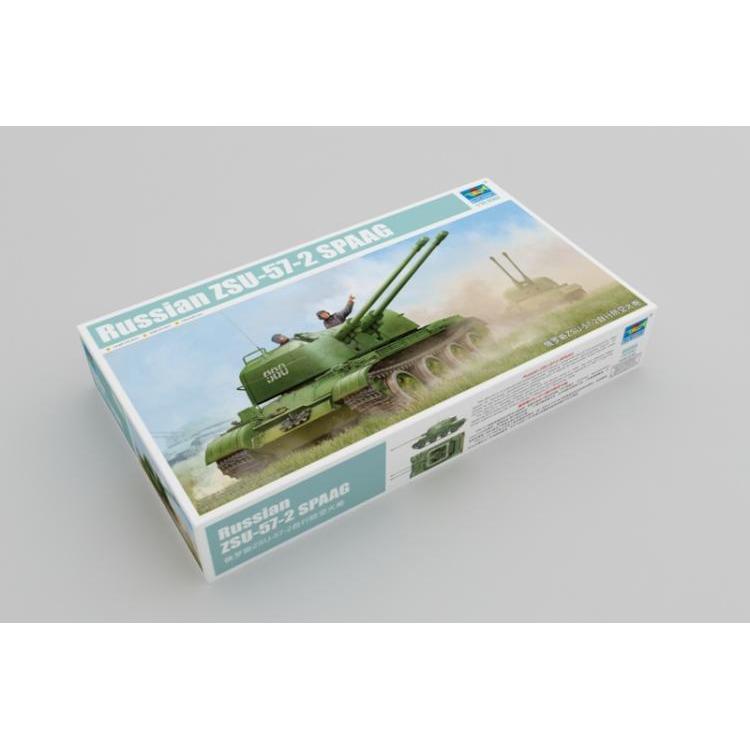Trumpeter 1/35 05559 รัสเซีย ZSU-57-2 SPAAG ชุดโมเดล
