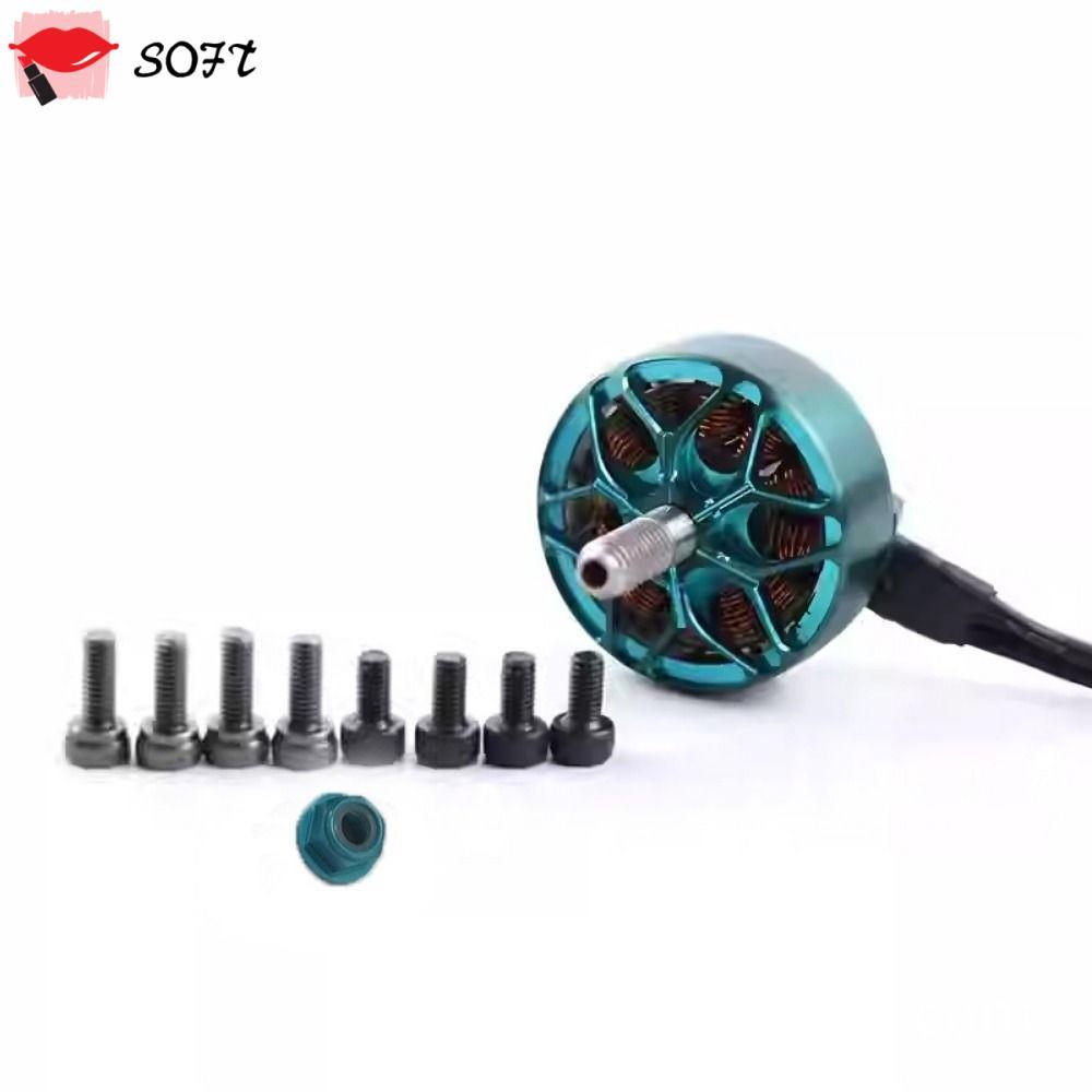ครอสโอเวอร์ SOFTNESS|ชิ้นส่วนโดรน MotorRacing แบบไม่มีแปรง สีฟ้า HSKRC Flying Racing Motor, 2306.5 1
