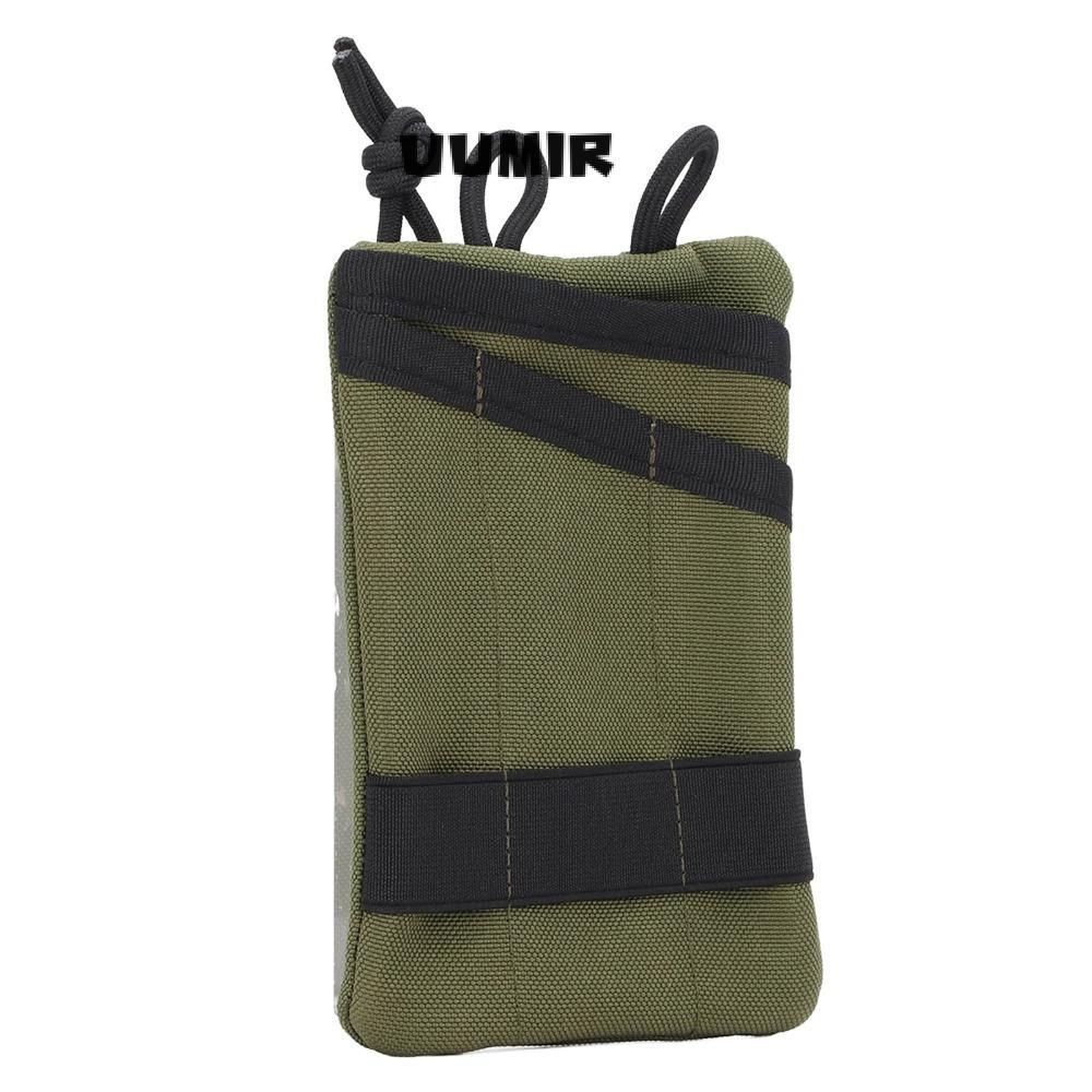 UUMIR 2 ชิ้น EDC กระเป๋าเก็บของ, ผ้ามัลติฟังก์ชั่น EDC Organizer, ทนทานกระเป๋าเข็มขัดแบบพกพา EDC Kit