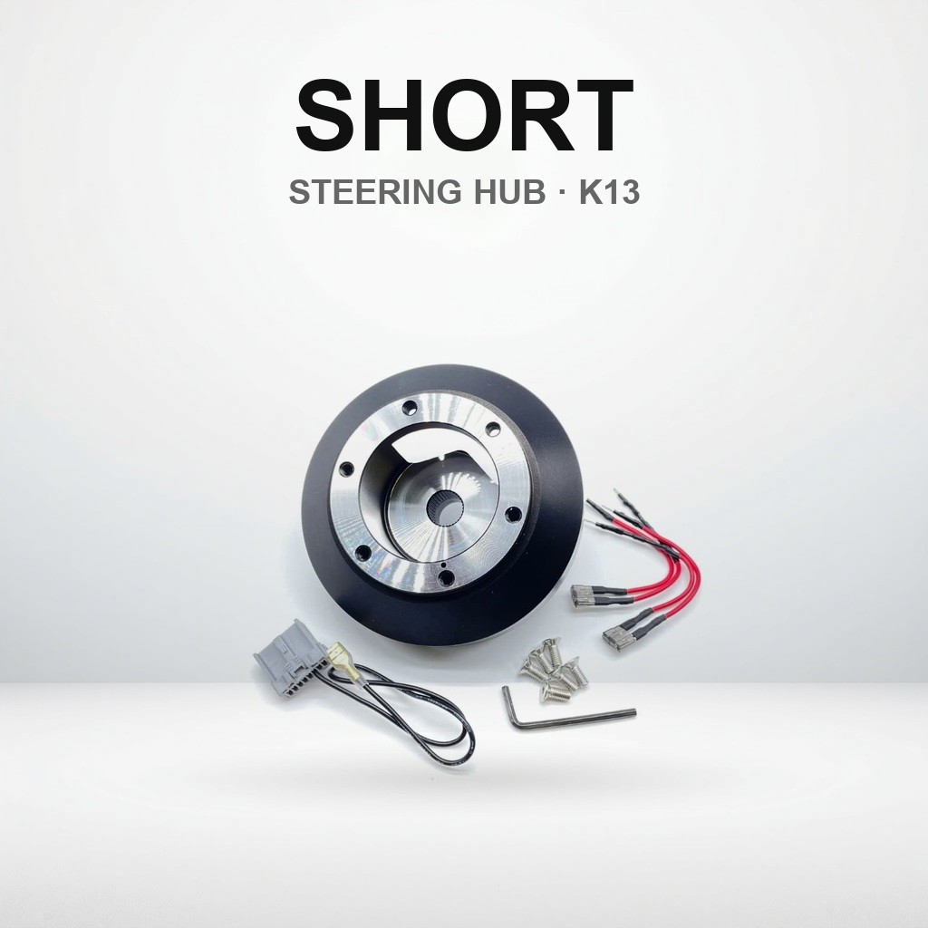 Short Aluminum Steering Boss Slim Type for Skyline Coupe G35 G37 V36 Z34 R35 GT-R Z12 Cube E12 Note 