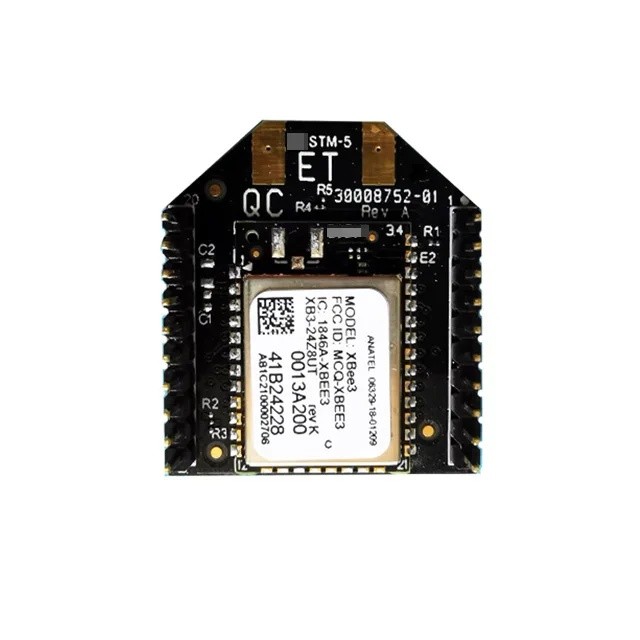 OYG0 100% ใหม่และต้นฉบับ XBee3 ZigBee 3.0 XB3-24Z8UT 2.4 Ghz Zigbee 3.0, U.FL Ant, TH MT พร้อมฟันสีฟ