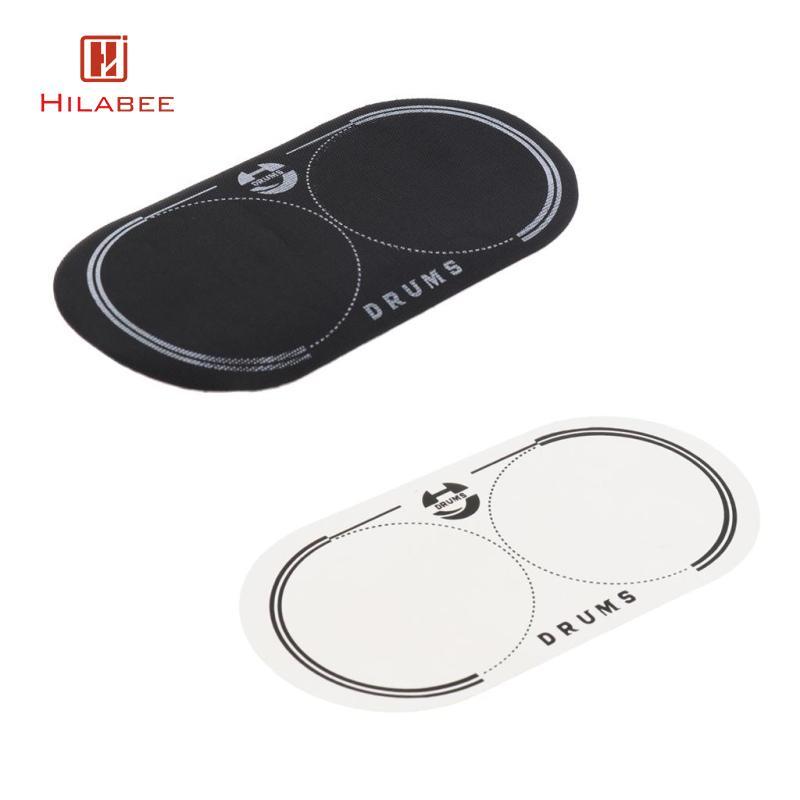 [hilabee] Bass Drum Patch Drum Set Thin Kick Pad Kick Pad Kick Pad Kick Pad สําหรับชิ้นส่วนเครื่องดน