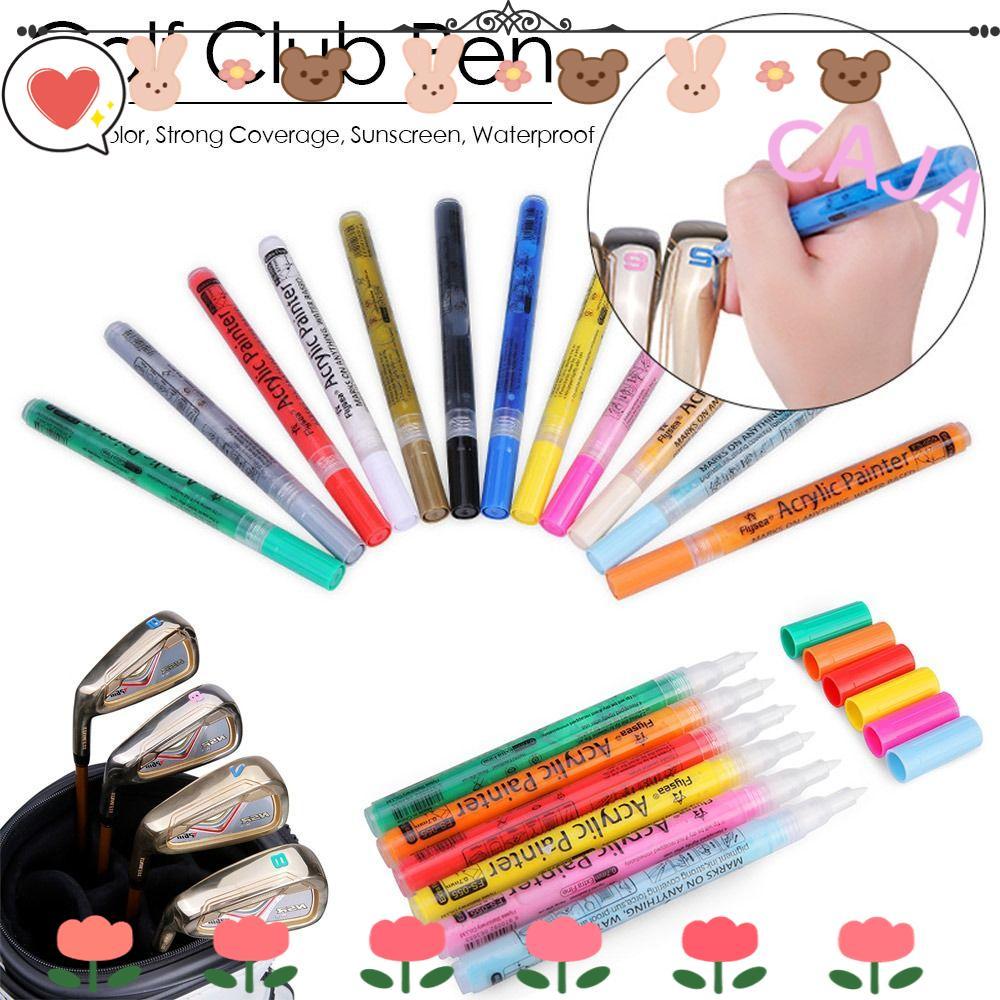 CAJA1 Golf Club Pen Waterproof Golf Accesories Covering Power Ink Pen