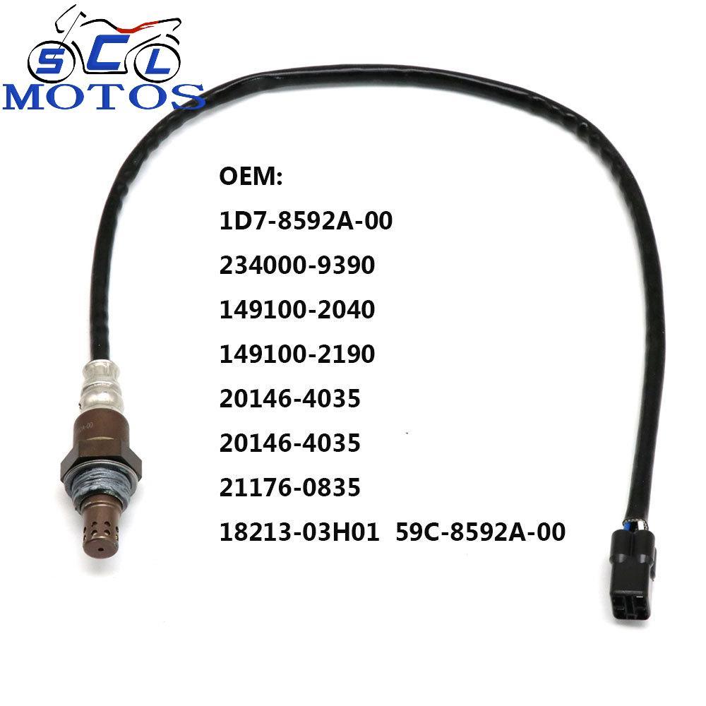 Oxygen O2 Sensor For Yamaha MT‑09 FZ‑09 FJ‑09 Tracer 900 XSR900 MT‑07 Niken OEM 59C‑8592A‑00 59C‑859
