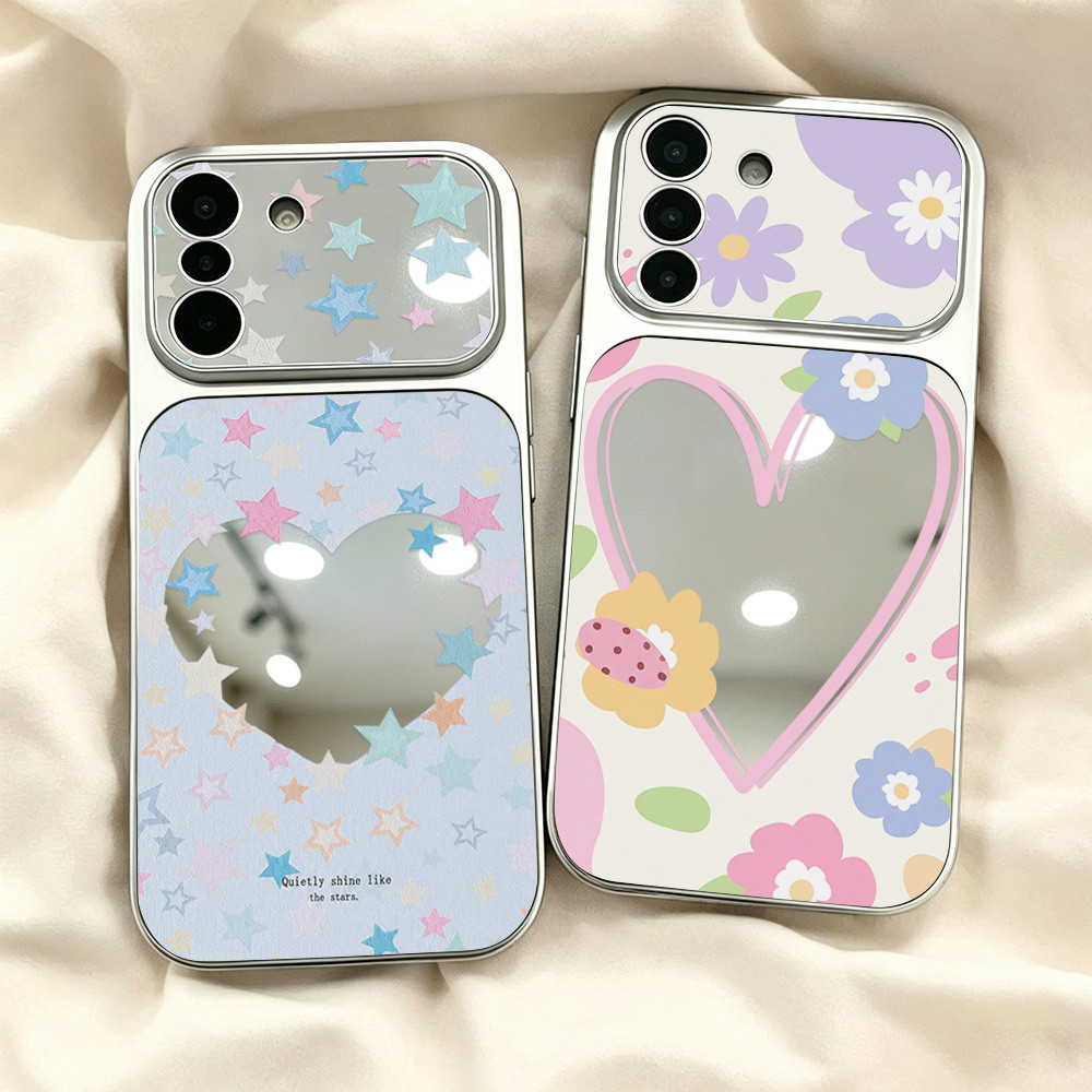 กระจก เคสโทรศัพท์ for Samsung A17 A57 A06 A55 A36 A07 A37 A56 A16 S26 S24 FE S25 Ultra A52 S23 A54 A34 A15 A53 A26 A35