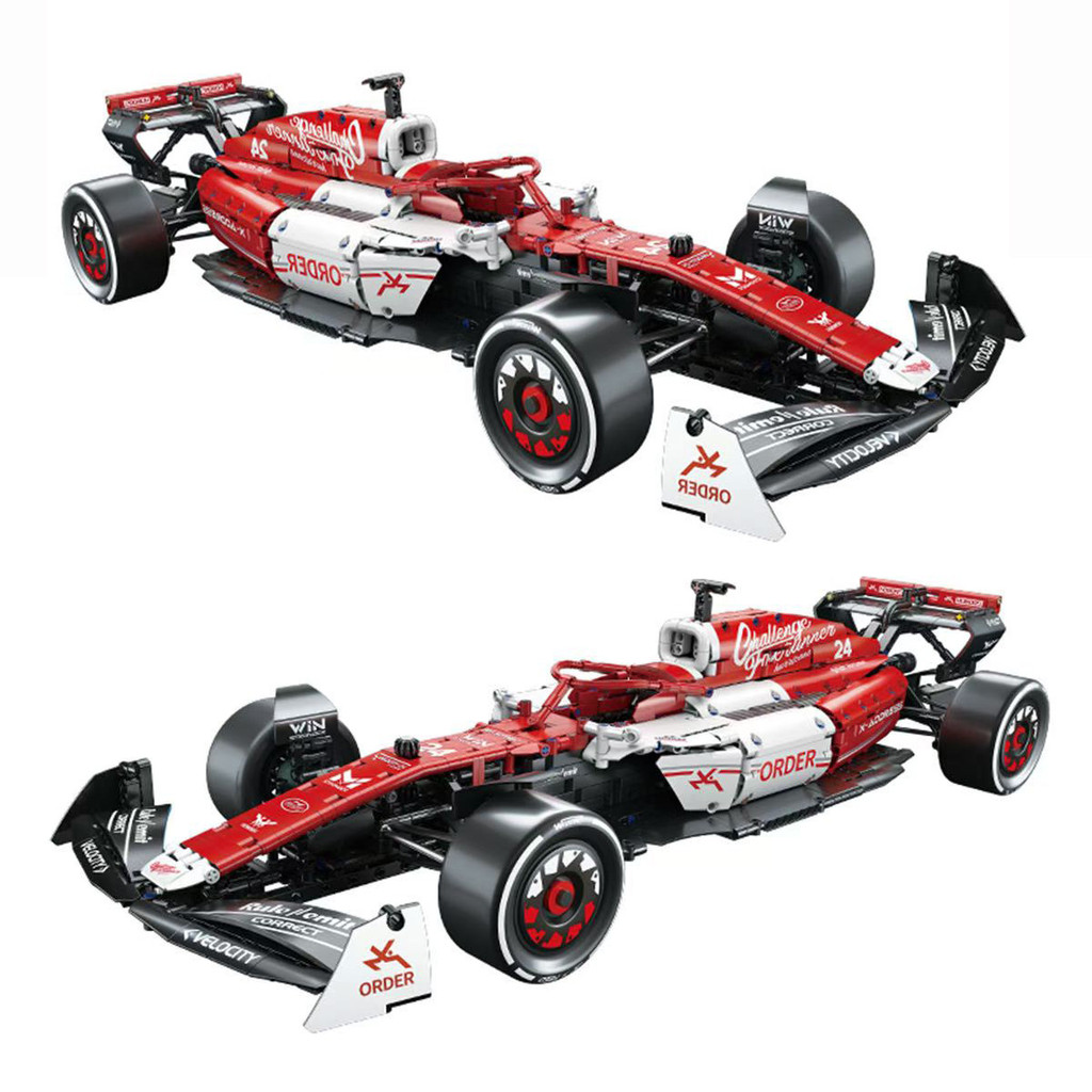 1:8 Scale RC F1 Racing Car Building Blocks ชุด 1778 ชิ้น DIY ของเล่นเพื่อการศึกษาชุดสําหรับเด็กชายหญ