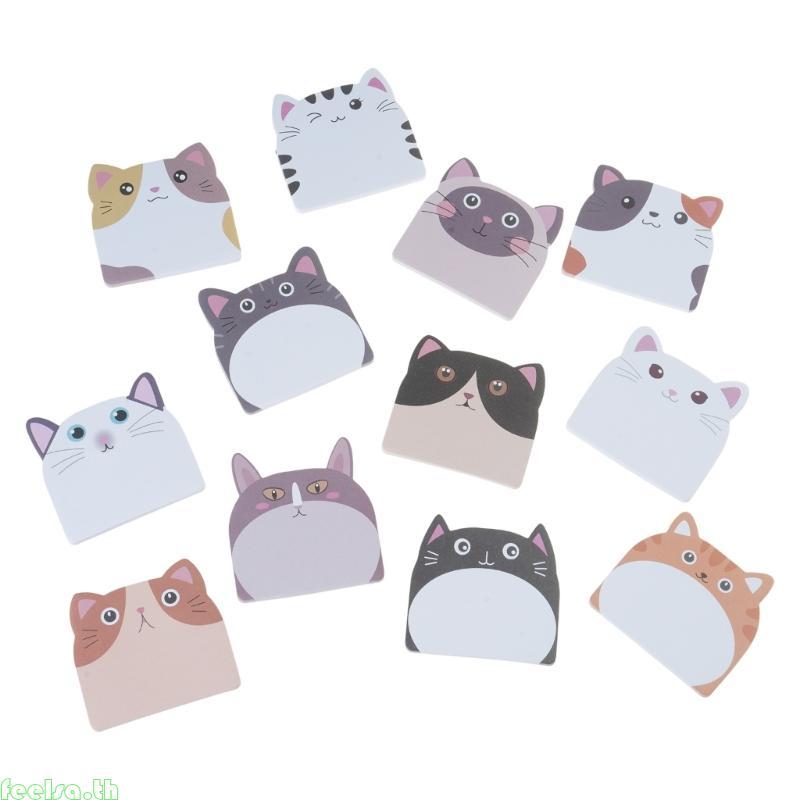 Feela Pocket Writing Pad Ashesive Memo Pad Unlined Note Paper 30 แผ่น Pad