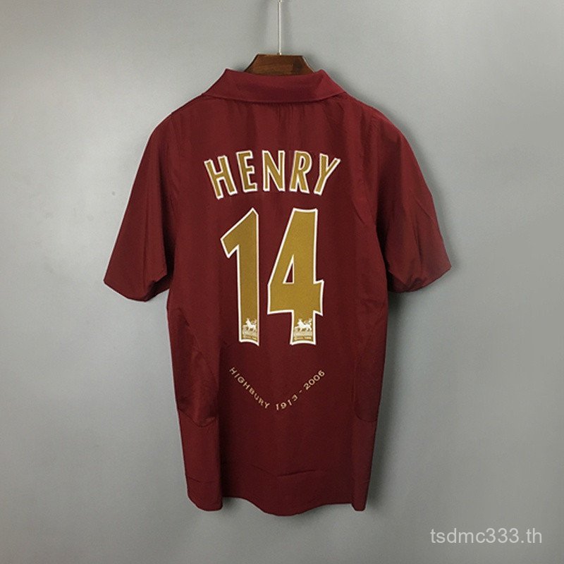 Arsenal Retro Camisa 2005-2006 Futbol Uniformes JLP2