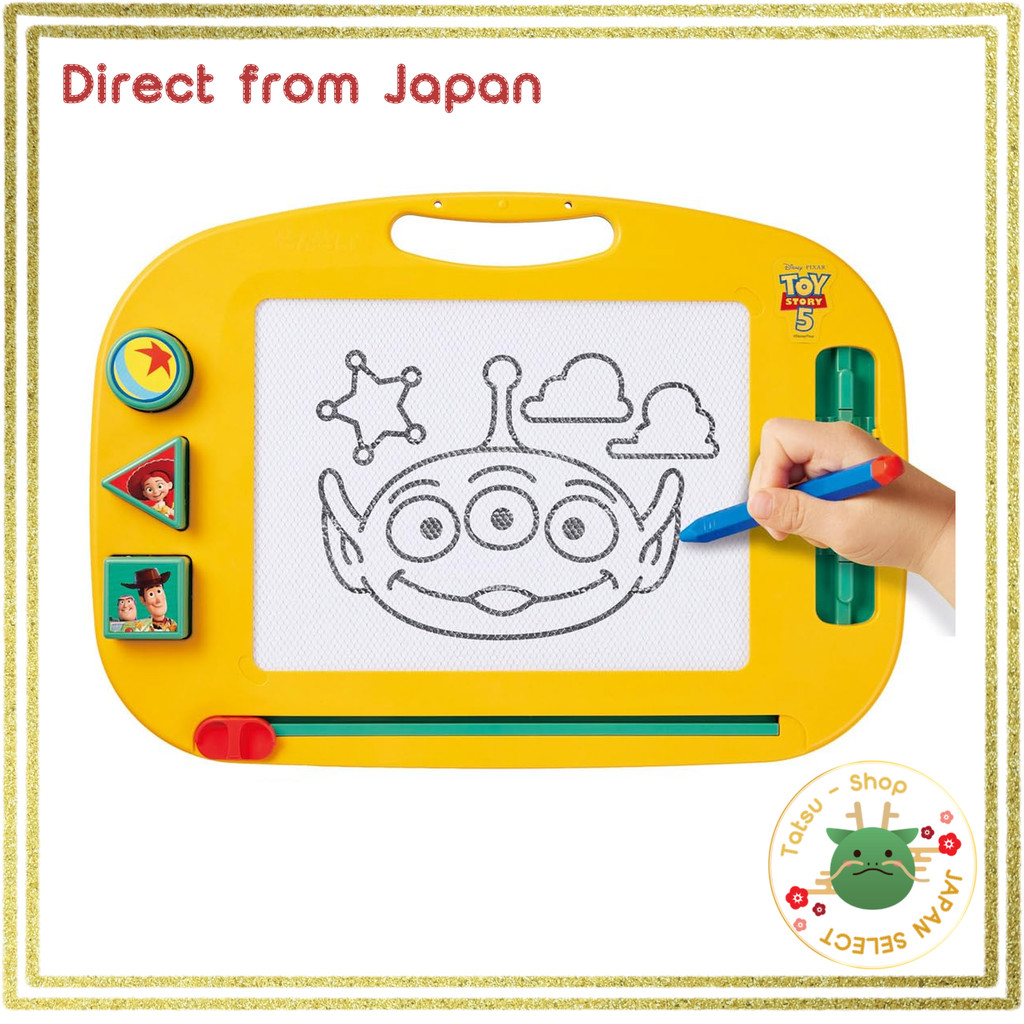 【จัดส่งตรงจากญี่ปุ่น】TAKARA TOMY Toy Story 5 Oekaki Sensei กระดานวาดรูป