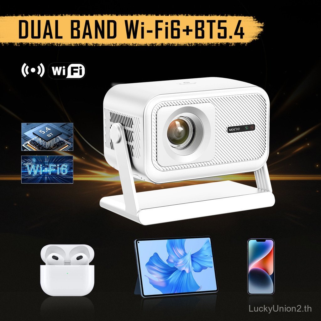 L018AQ Full HD Home Cinema Video Projector 1080P Autofocus Household Bracket Projection