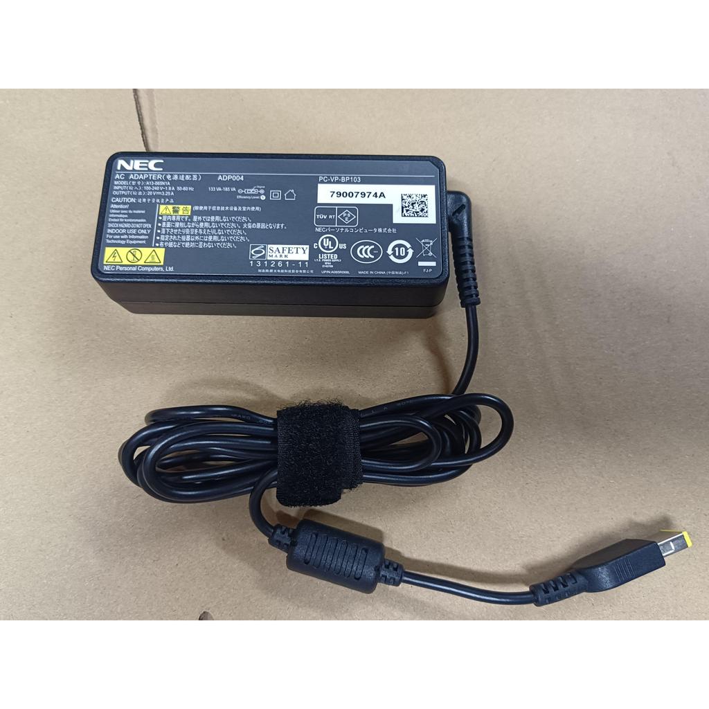 เหมาะสําหรับ NEC LaVie 20V 3.25A 65W LX750 LX850/JS Power Adapter สายไฟเดิม