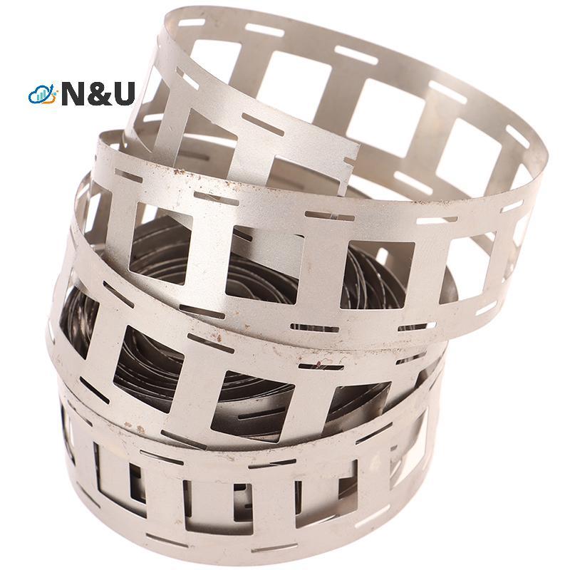 N&U 1M pure nail tab 18650 li-ion แบตเตอรี่ niel strip แบตเตอรี่ Ni เข็มขัด 2P 0.15mm