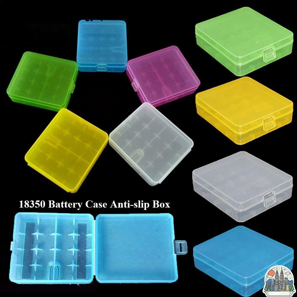 กล่องแบตเตอรี่ KATAKAN 18650, แบตเตอรี่กันลื่นพลาสติก, คุณภาพสูง 4 AA AA Coloful Battery Holder Stor