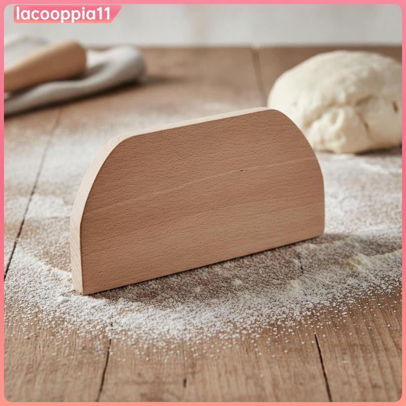 [lacooppia11] Pastry Scraper Unfinished Bench Scraper Pastry Cutter เครื่องมือครัวเกรดอาหารยาวนานสํา
