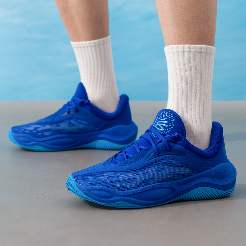 UA Under Armour Casual Shoes CURRY CURRY Splash 25 AP Cushioning รองเท้าผ้าใบรองเท้าบาสเก็ตบอล302846