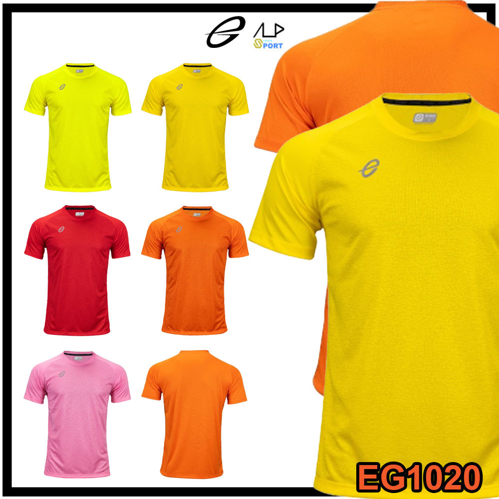 EGO Sport EG1020 เสื้อฟุตบอลคอกลมผ้าทอลายแขนสั้น แท้100%