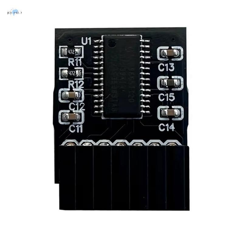 TPM2.0 โมดูลสําหรับ 14 พิน LPC 14PIN LPC Tpm โมดูลสําหรับ X99 K9S TPM2.0 การเข้ารหัสความปลอดภัยโมดูล