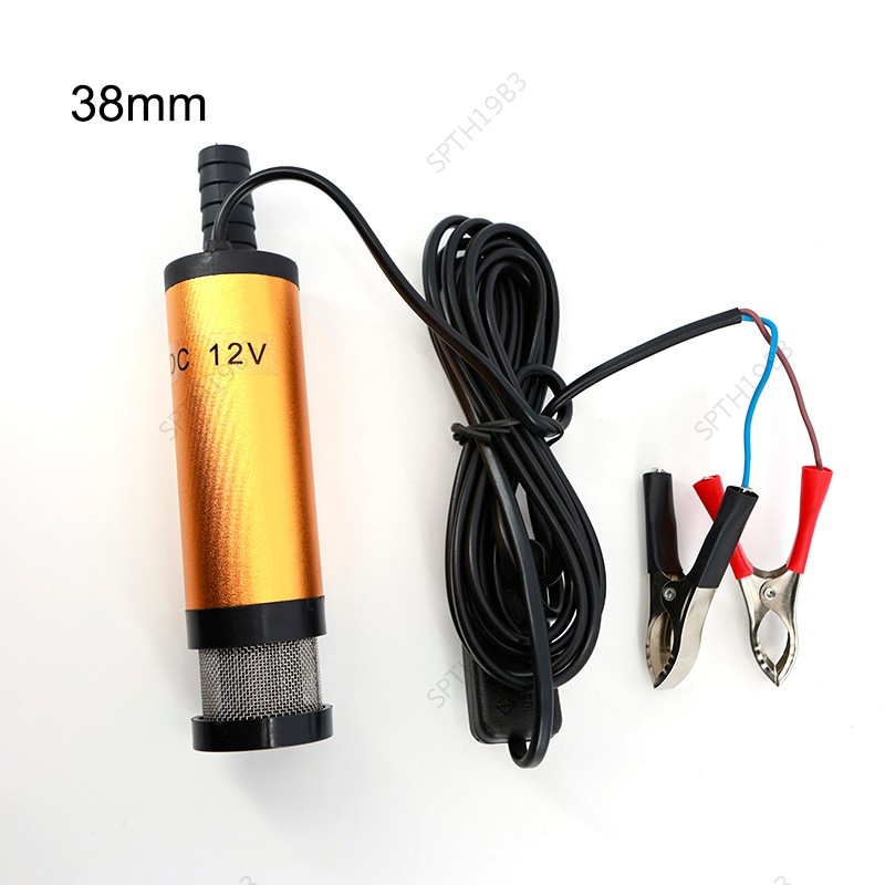 DC mini 12V รถน้ํามันเปลี่ยนการใช้ปั๊ม 12L ไฟฟ้าดีเซลน้ําสูบน้ําเครื่องมือสําหรับเรือ Marine Trailer