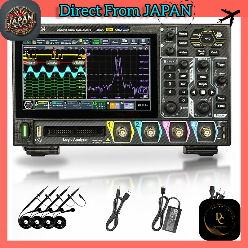 RIGOL MHO9xx Ultra‑Portable High‑Resolution Digital Oscilloscope — 350/500 MHz Models, 4CH + 16 Virt