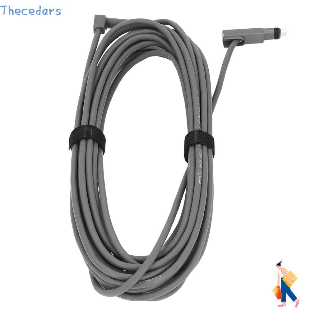 สายดาวเทียม THECEDAS 50FT/15 ความยาว 26AWG เปลี่ยนสายต่อ, Ethernet ประเภทตัวเชื่อมต่อสี่เหลี่ยมเกรดทดแทนสําหรับ Starlink สําหรับ Starlink Gen 2
