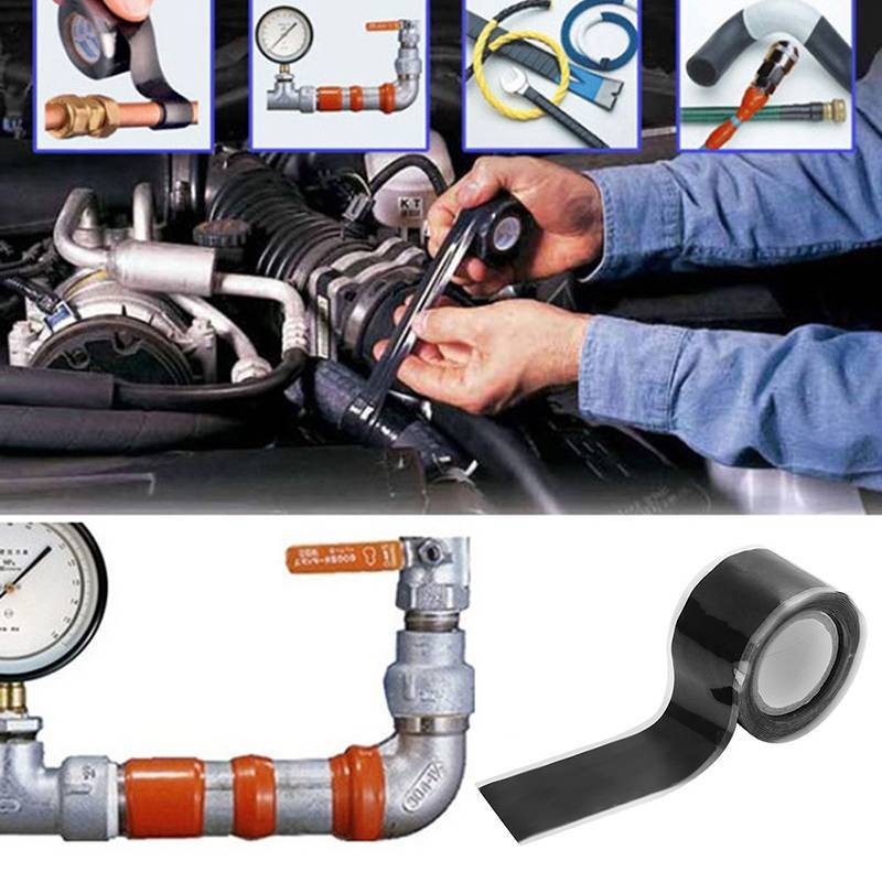 Blossom Bazaar Self Fusing Silicone Performance Repair Tape Bonding Rescue Wire Hose Tape BB