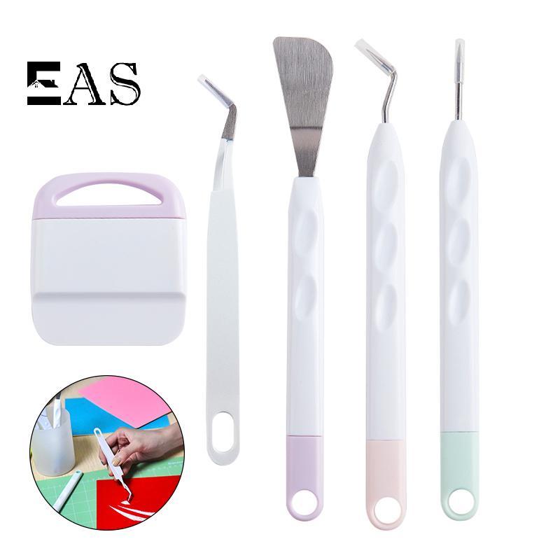 [EA] เครื่องมือกําจัดวัชพืชไวนิลไวนิลพร้อมเครื่องมือสตาร์ทเจาะวัชพืชสําหรับ Cricut Joy TH