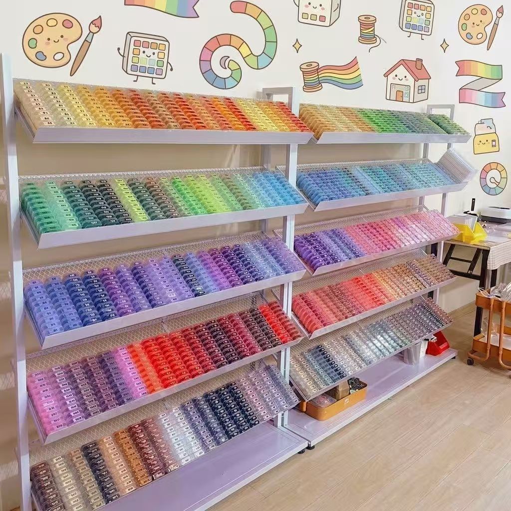 Bean Storage Rack Display Rack Organizer Rack วัสดุลูกปัดข้าวชั้นวางมัลติฟังก์ชั่ชั้นวางหนังสือชั้นว