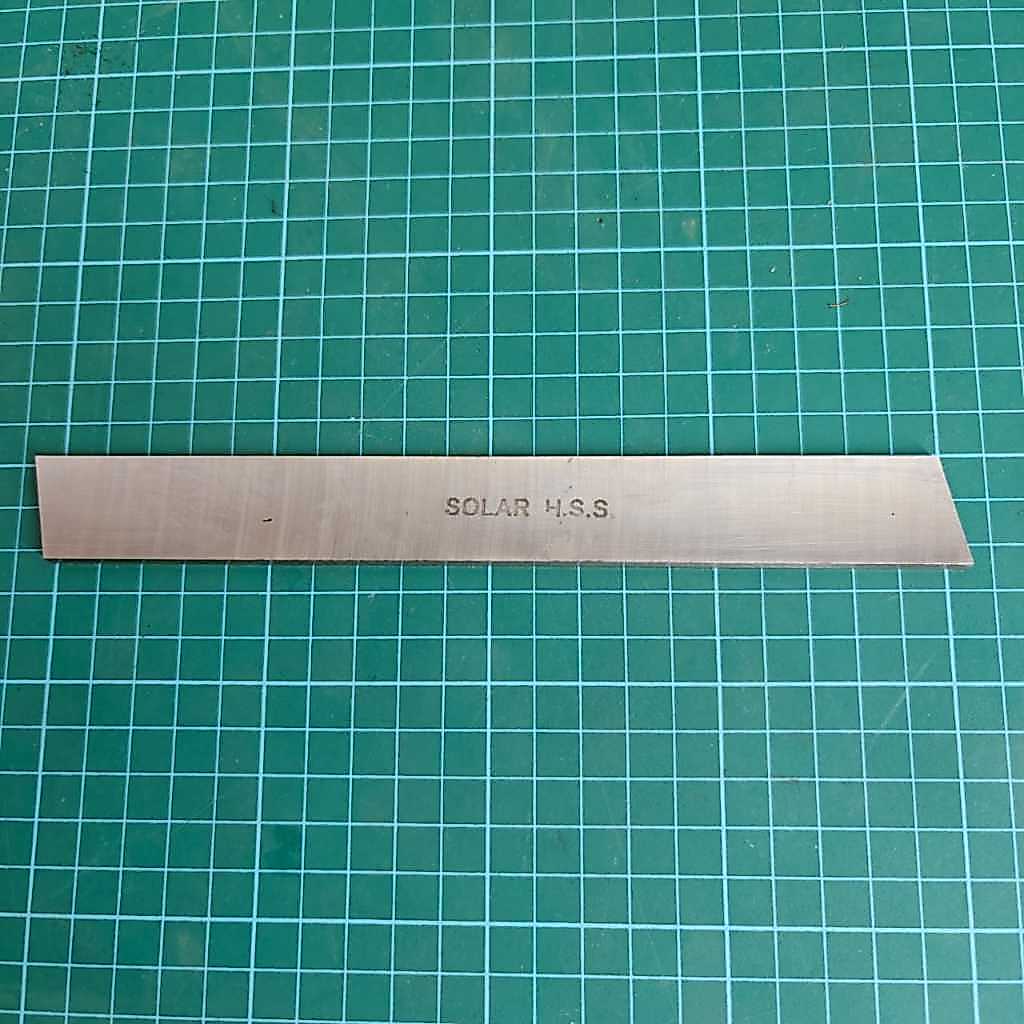 ส่วนพลังงานแสงอาทิตย์ Off Blates (Higt Speed Steel M2)