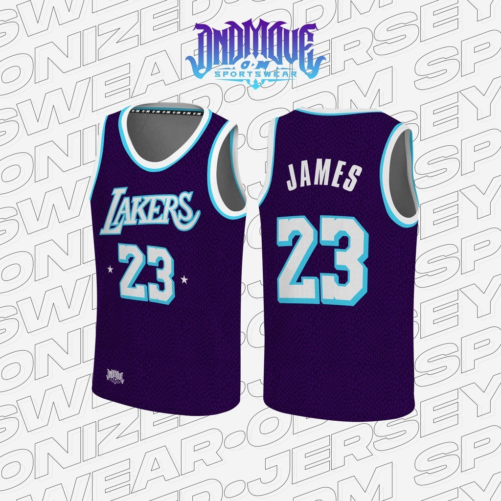 CUSTOM LAKERS 2022 CITY JERSEY x ODM