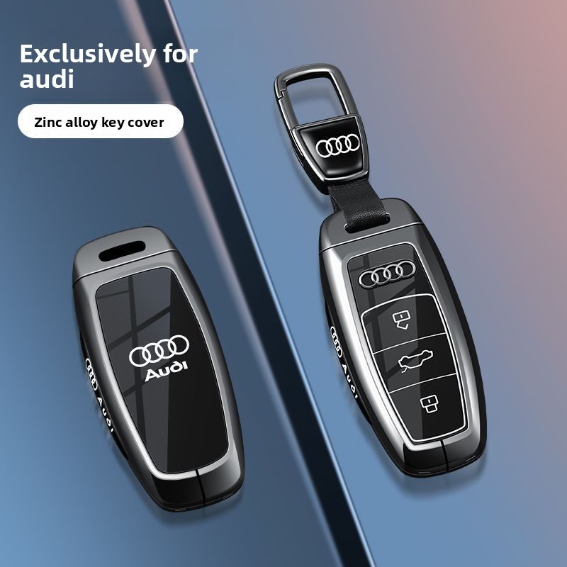 รถ Remote Key สําหรับ Audi a6l/a3l/a7l/q4etron/q7/a8/q6/2025 25 Gold Edge Design Protector Fob รถอุป