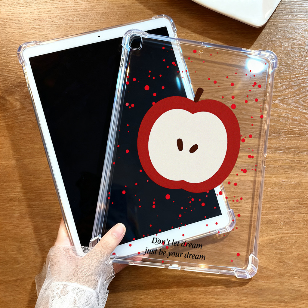 เคสอะคริลิกใส For Samsung Galaxy Tab A9 AA8 S9 SS10 S12 S8 S6 Plus P613 Lite P610 P615 FE P619 P620 