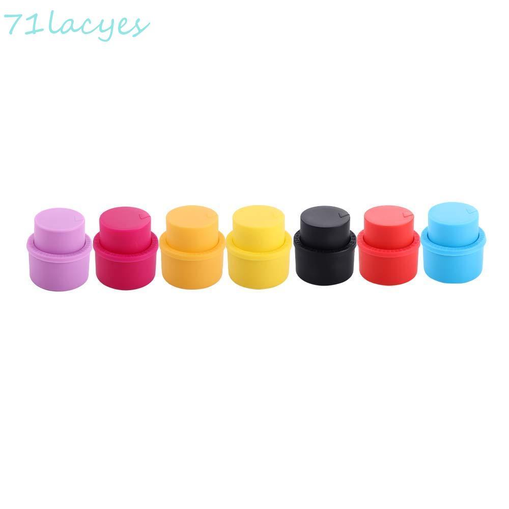 LACYES ขวดด้านบน Push Type Carbonated ขวดปั๊ม Caps Soda Cola Fizzy Drink Saver ฝาปิด