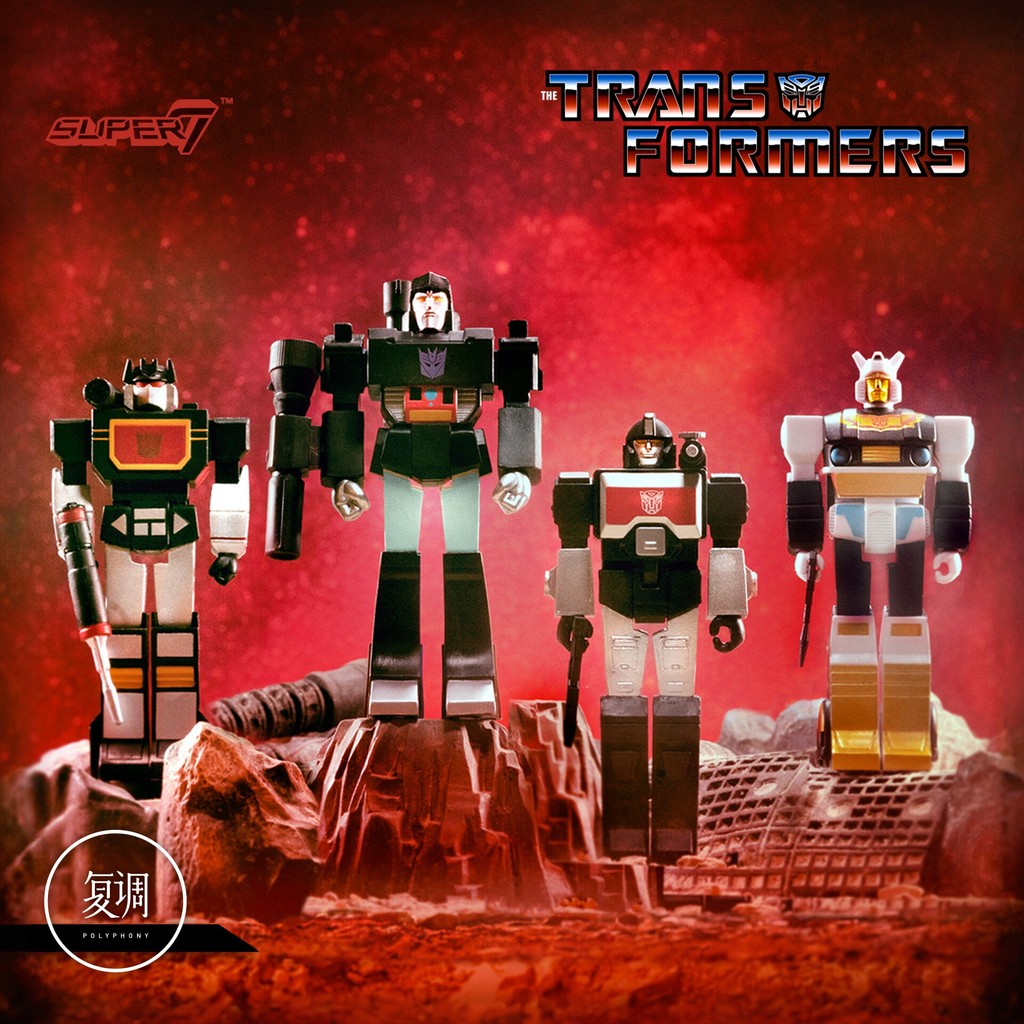 พร้อมสต็อก Super 7 Transformers Black Friday Limited 3.75 การ์ดติดผนังเปลี่ยนเล็กน้อย Siege