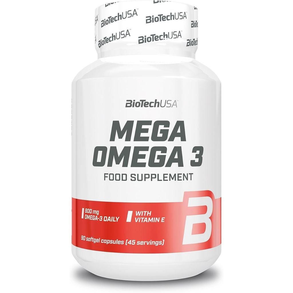 BioTech USA Omega 3, 90 แคปซูล, 1 แพ็ค (1 x 65 g)