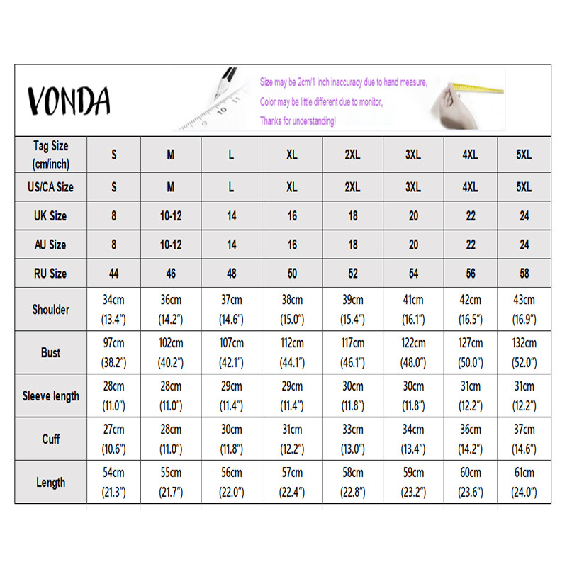 VONDA ผู้หญิง Vintage Girlish Fresh Academy ลายสก๊อต Peter Pan Collar ไม่สม่ําเสมอ Asym Placket ลูกไม้ Trim พัฟแขน Cropped เสื้อ — صورة 2