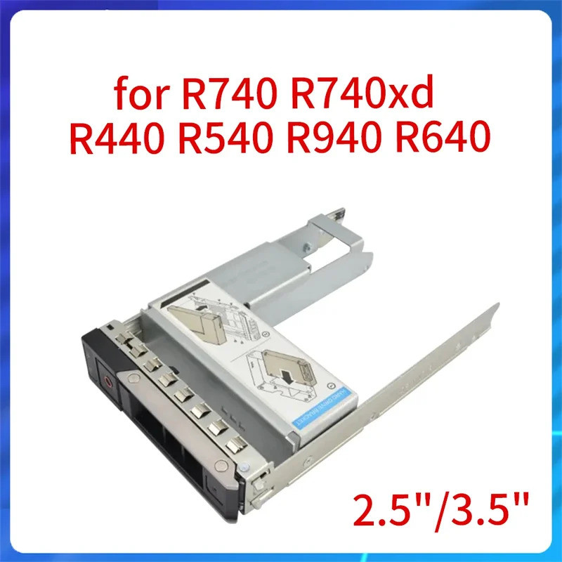 Original สําหรับ R740 R740xd R440 R540 R940 R640 Gen14 2.5 "/3.5" HDD Bracket ถาดแคดดี้ X7K8W DXD9H 