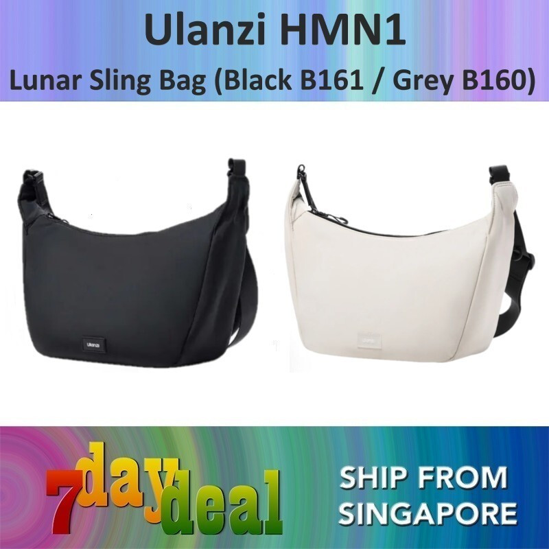 HMN1 Lunar Sling Bag สีดํา B161 / สีเทา B160TH99 KHRI