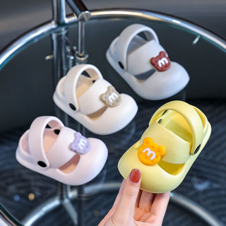 รองเท้าแตะเด็กน้ำหนักเบารอบนิ้วเท้า กันลื่นและนุ่ม สบายเมื่อ…