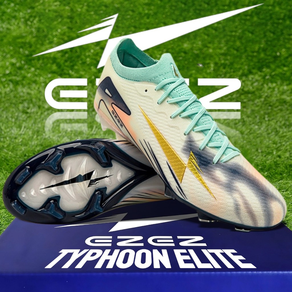 EZEZ （อีซี่）Typhoon Elite รองเท้าสตัส ราคาถูก คุณภาพดี Soccer Shoes สำหรับทุกวัย