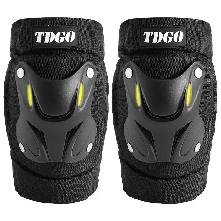 TDGO อุปกรณ์ป้องกันสำหรับขี่รถจักรยานยนต์ รองเข่าและข้อศอก ออกแบบมาสำหรับฤดูร้อน
