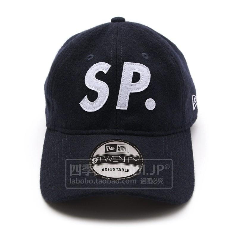 四季内品尺寸SOPHNET.NEW ERA SP LOGO 9TWENTY WOOL CAP hat20AW