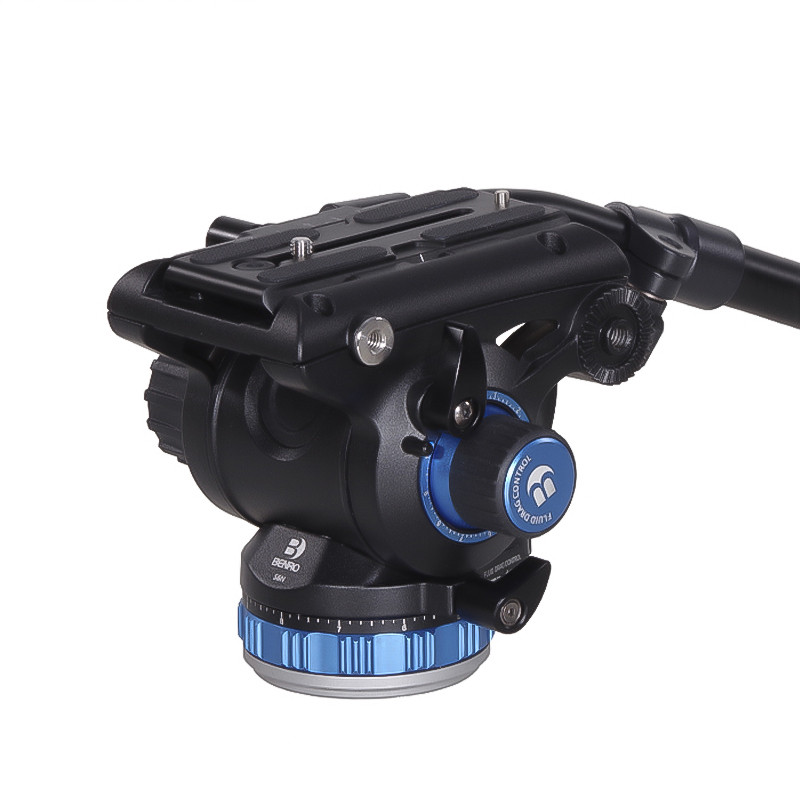 BENRO BENRO S2/4N/6N/7/8 ไฮดรอลิก Damping Gimbal Universal SLR กล้องขาตั้งกล้อง Monopod สไลด์ Track 