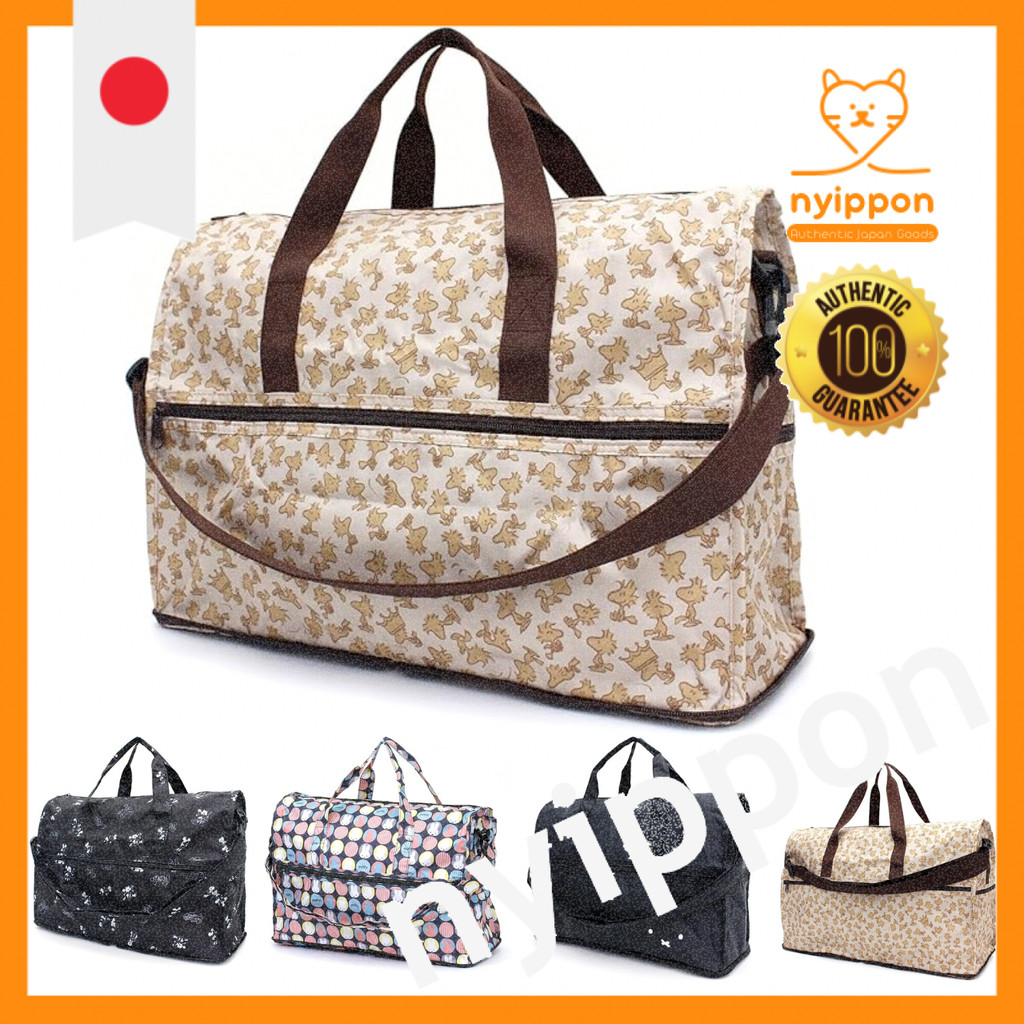 Hapitas Folding Bag – Compact Carry-On, Foldable Travel Boston Style (Medium, 320g)