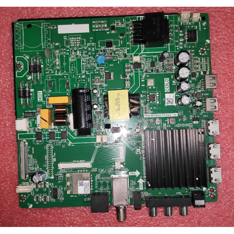 จัดส่งฟรี! TPD.MT9602.PC822(T) TPD.MT9602.PC822(N) งานทดสอบเมนบอร์ดทีวีเครือข่าย 4kwifi