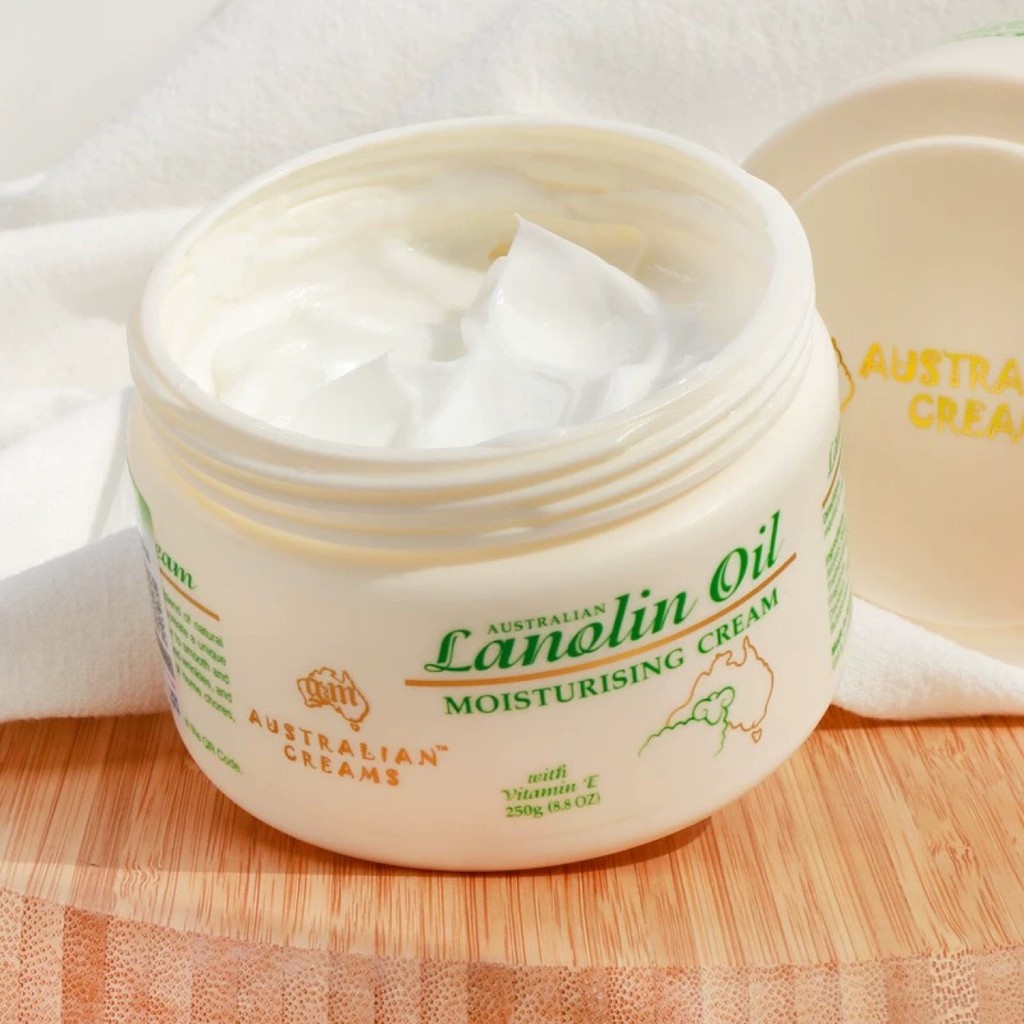 ออสเตรเลีย GM Australia Zhiman VE Body Moisturizing 250g Moisturizer Skin Care Original Cream Lanoli