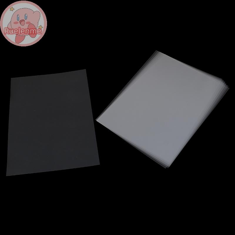 ถูกต้อง 10 ชิ้น A4 Inkjet Laser Printing Transparency Film กระดาษถ่ายภาพ PCB Stencils TH