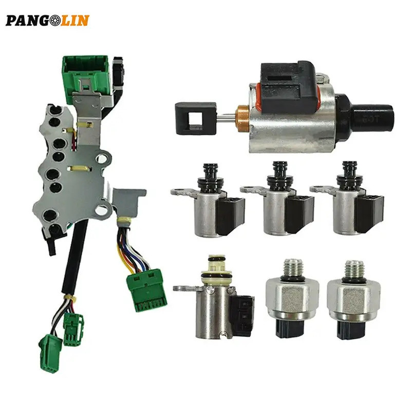 33446-JF011 JF011E RE0F10A F1CJA CVT เกียร์วาล์ว Solenoids ชุดสําหรับ Nissan Altima Sentra Dodge พร้