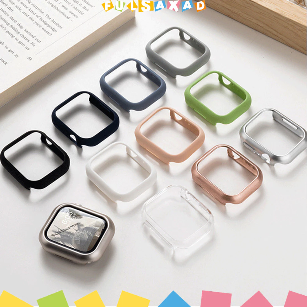 ปกป้องกันคอมพิวเตอร์แข็งสำหรับ for Apple Watch Ultra / SE 3 2 IWatch 49 46 45 41 45 40 42 38มม Series 11 10 9 8 7 6 5 4