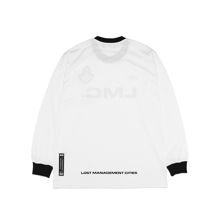 [i4p Studio] LMC Soccer Jersey แขนยาว คอวี เสื้อท้อปสำหรับสวมใส่